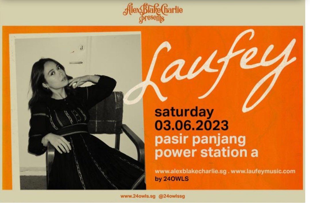 Laufey Singapore Concert Ticket, Tickets & Vouchers, Event Tickets on