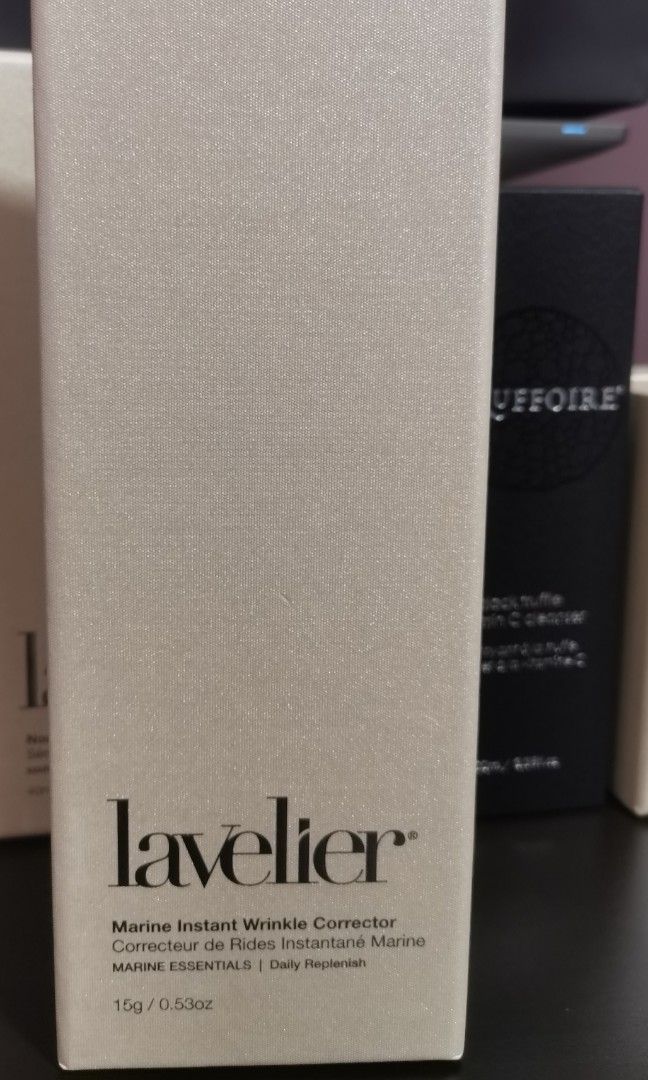 Lavelier Instant wrinkle corrector, lavelier facial peel, Black truffle