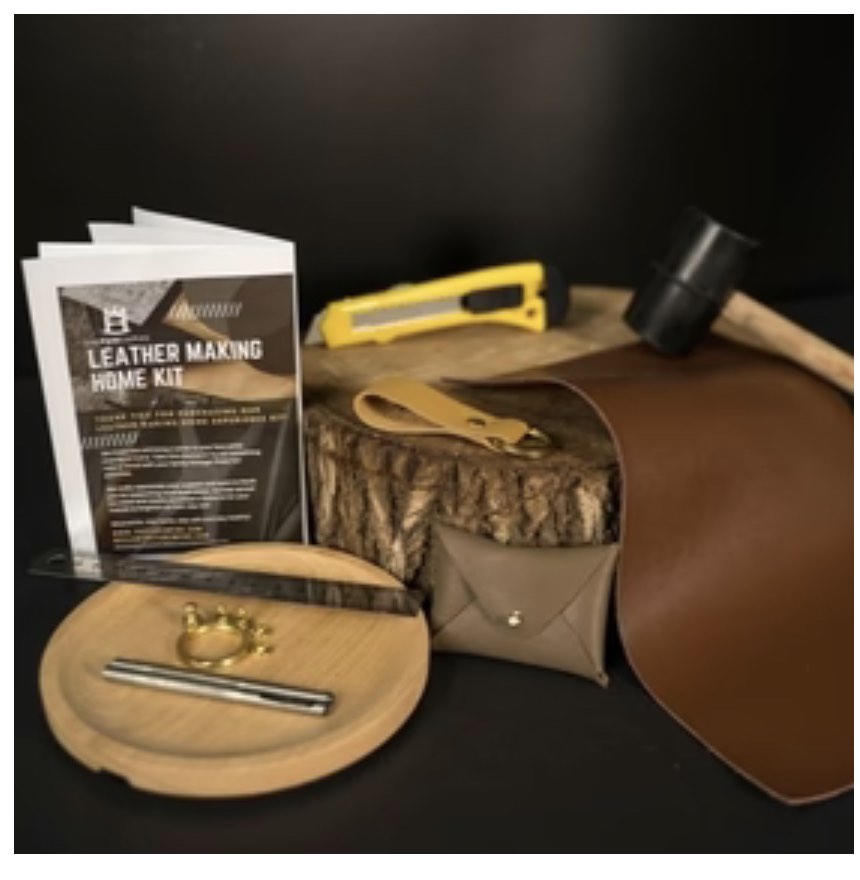 Leather making DIY kit, Hobbies & Toys, Stationery & Craft, Craft