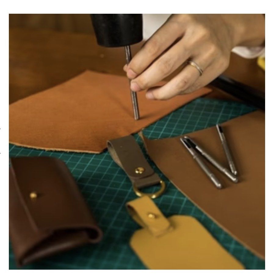 Leather making DIY kit, Hobbies & Toys, Stationery & Craft, Craft