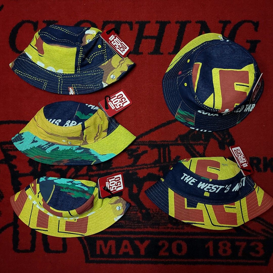 LEVIS BANNER BUCKET HAT 150th ANNIVERSARY 2023