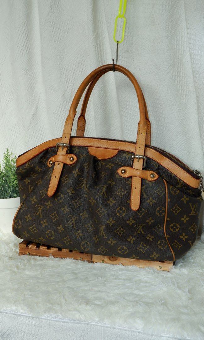 LV Tivoli Damier MM two way bag, Luxury, Bags & Wallets on Carousell