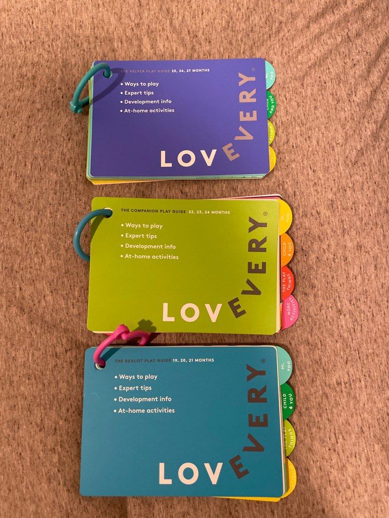 Lovevery play guide, Babies &amp; Kids, Infant Playtime on Carousell