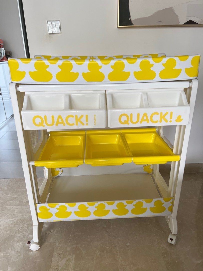 Baby Bath and Changing Table Station Unit Cosatto Easi Peasi