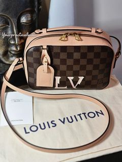 Louis Vuitton Discontinued Damier Ebene Santa Monica Crossbody