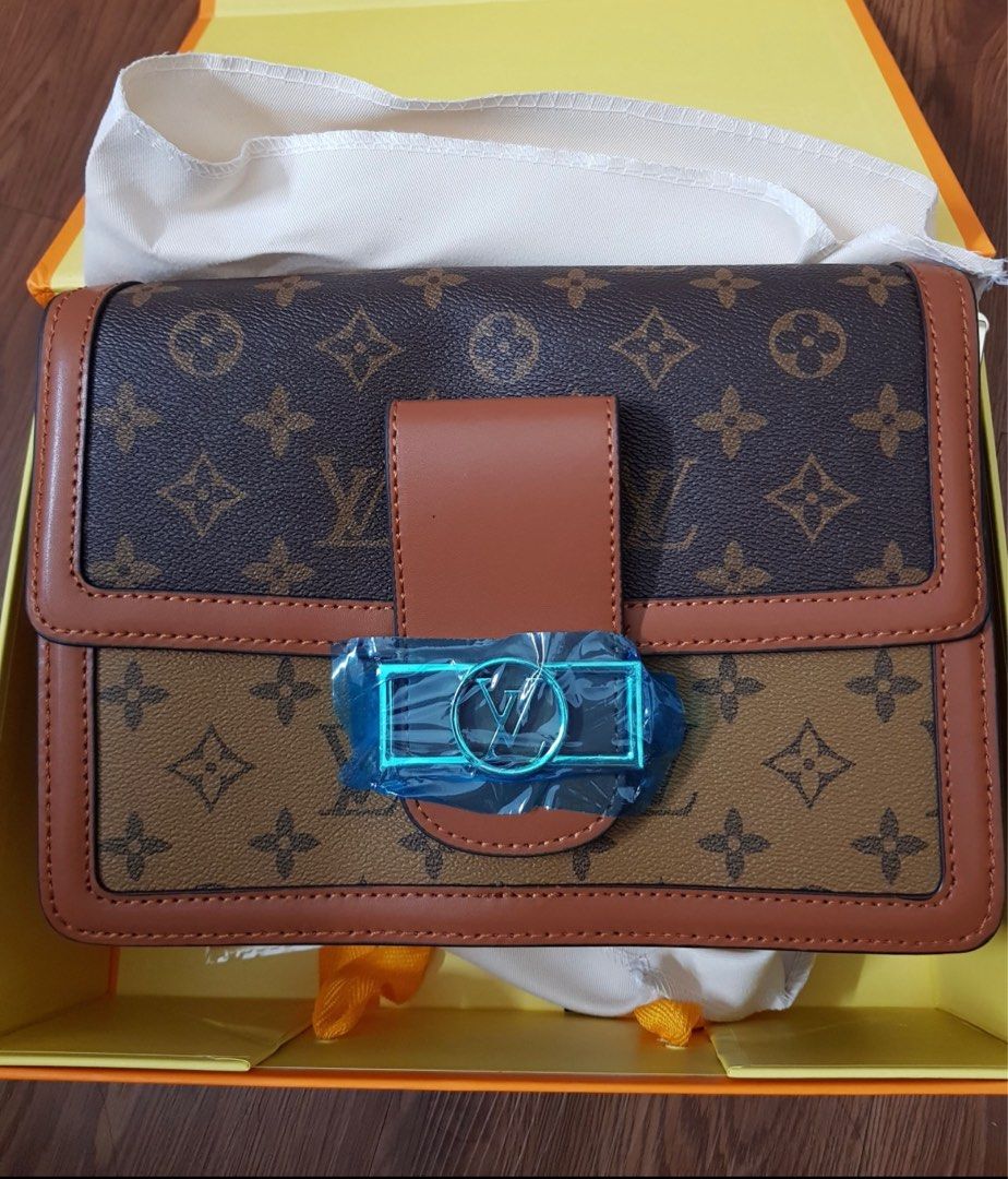 LV Mini Dauphine in Jacquard Denim, Luxury, Bags & Wallets on Carousell