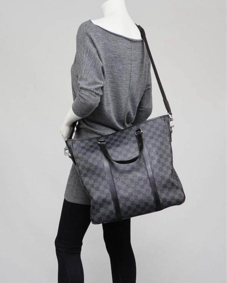 LV Messenger bag / Louis Vuitton Vintage Graphite Damier Canvas ...