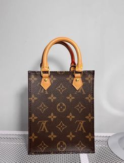 Louis Vuitton Limited Edition Petite Sac Plat Monogram Brown in