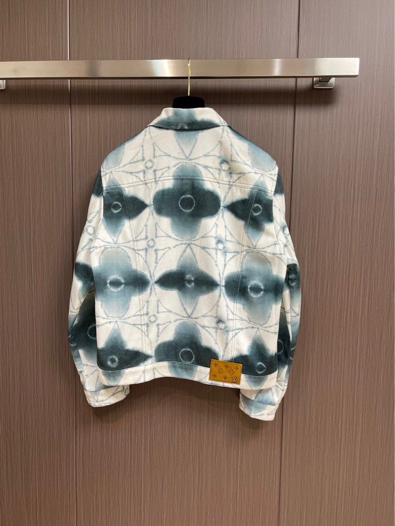 Monogram Shibori Printed Denim Jacket - Ready to Wear
