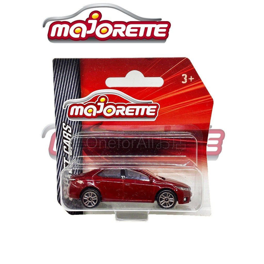 Majorette TOYOTA COROLLA ALTIS Burgundy Red Teal Blue 1 61 1 64