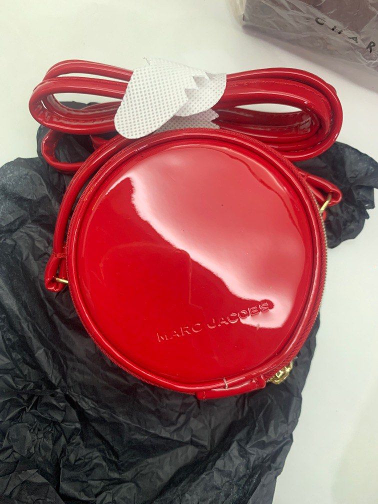 Leather crossbody bag Marc Jacobs Red in Leather - 13689506
