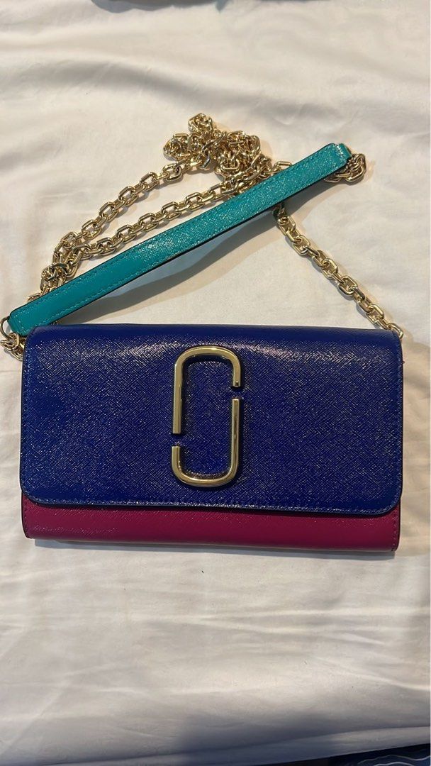 Marc Jacobs Snapshot Wallet On Chain, Barang Mewah, Tas & Dompet di Carousell