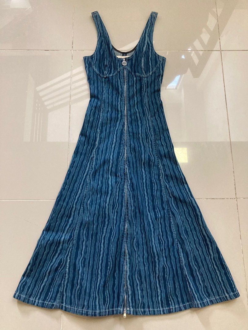 Marni denim best sale dress