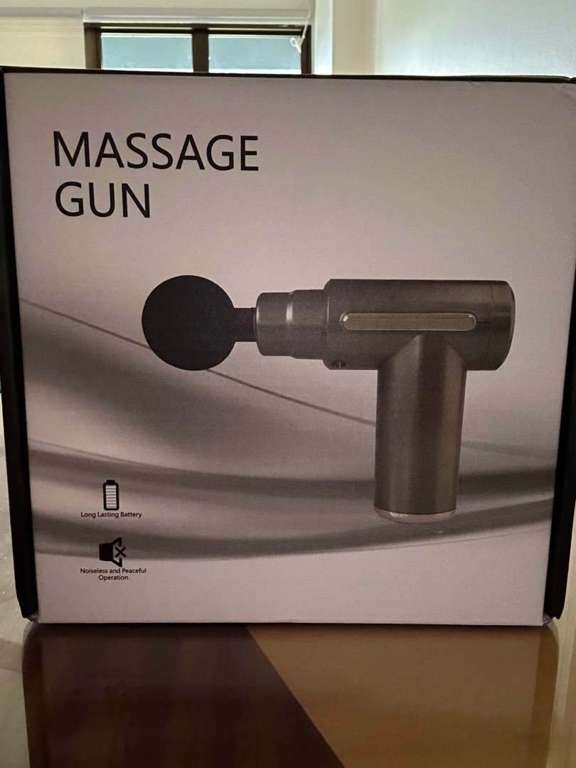 Massage gun, Health & Nutrition, Massage Devices on Carousell