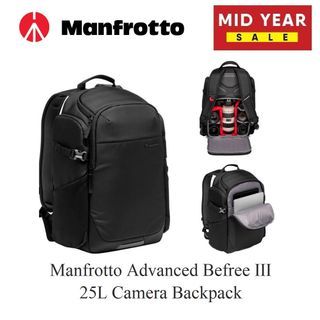 Mid Year Sale 2023 - Manfrotto Advanced Befree III 25L Camera Backpack
