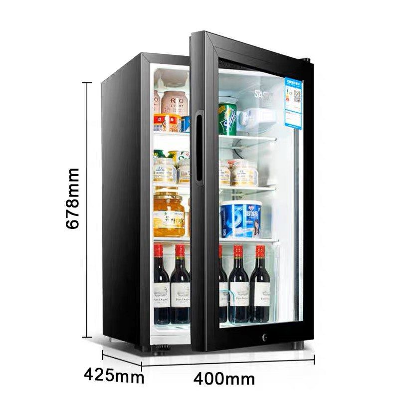 Mini Bar Glass Fridge100L, TV & Home Appliances, Kitchen Appliances
