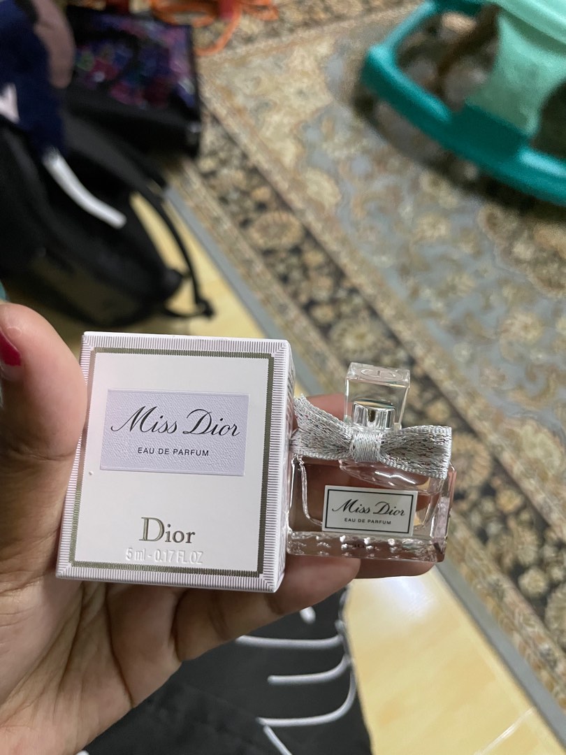 Miss Dior Miniature Perfume, Beauty & Personal Care, Fragrance & Deodorants on Carousell