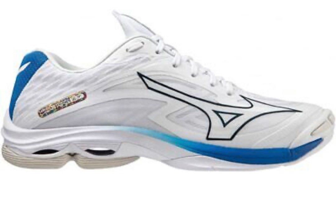 MIZUNO Volleyball Shoes WAVE LIGHTNING Z7 White Blue US8.5