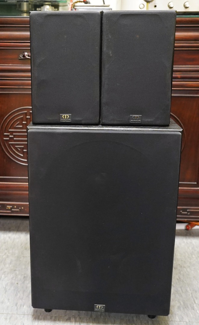 Monitor Audio ASW 210 subwoofer with Monitor 2 compact speakers, Audio