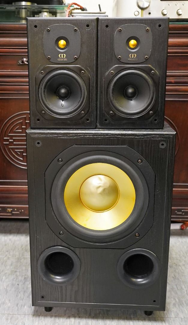 Monitor Audio ASW 210 subwoofer with Monitor 2 compact speakers, Audio