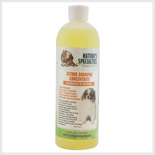 Nature's Specialties Citrus Dog Shampoo for Pets, Soothes Itching from Fleas and Ticks, Dilutes up to 16: 1 Made in USA Non-Toxic, 16 Ounces