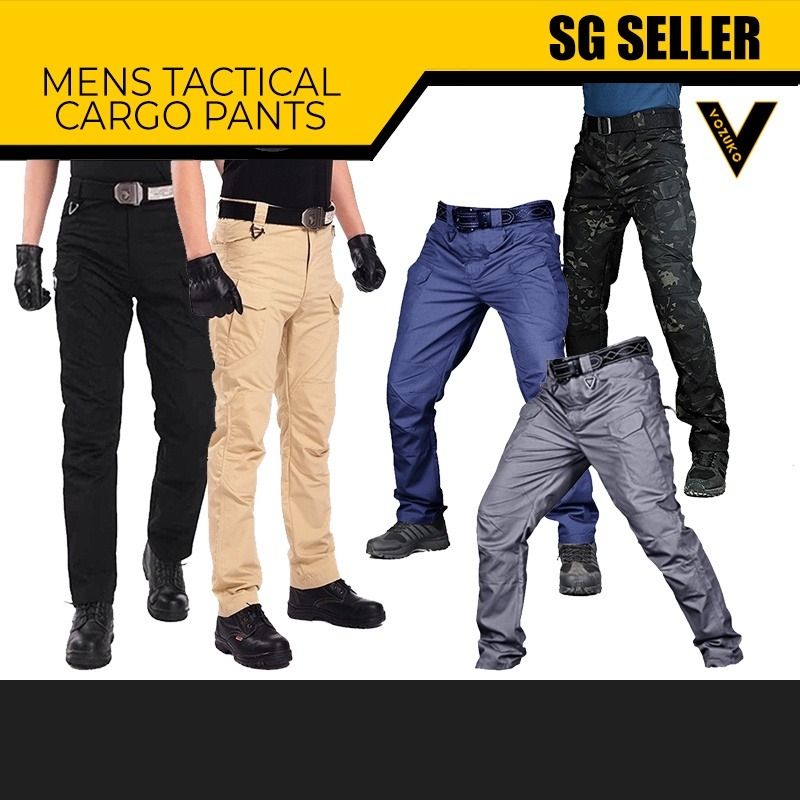 NEW Military Tactical Cargo Pants Waterproof
