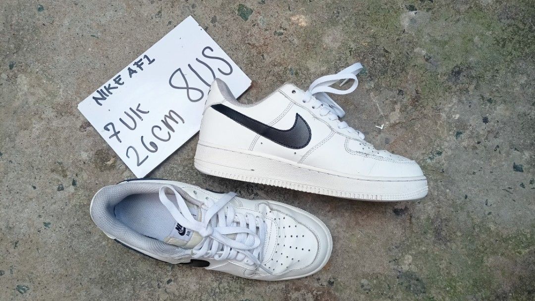 womens air force 1 with black swoosh