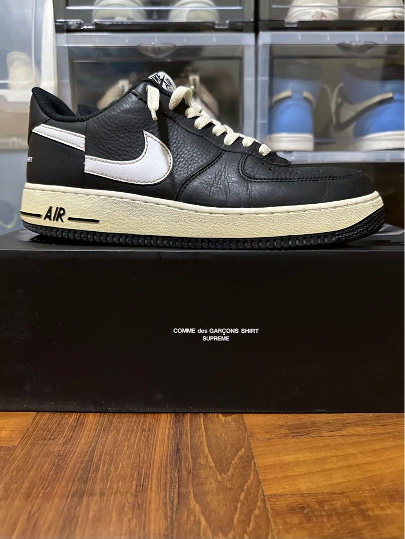 Supreme comme des garcons 2025 nike air force 1 2018