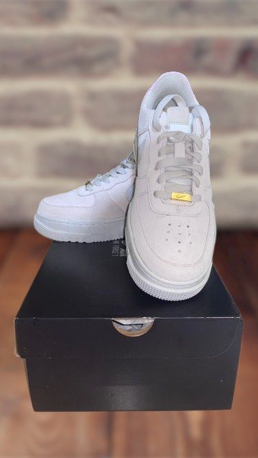 Nike Air Force 1 Pixel pink with gold clips Women s Fashion Footwear Sneakers on Carousell