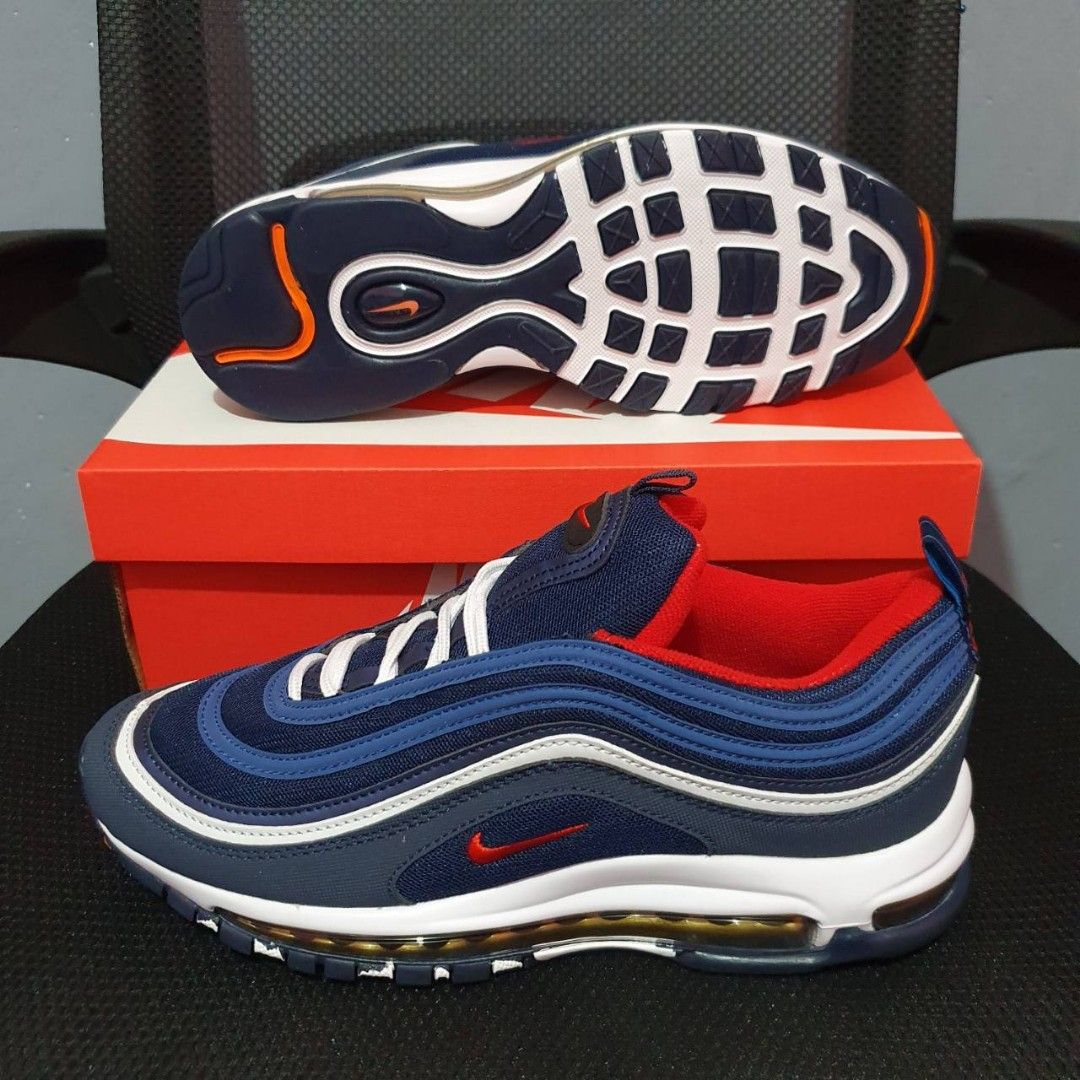 air max 97 navy blue red