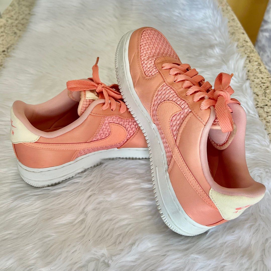 Nike Air Rubber shoes Sneakers Peach 7.5 Women s Fashion