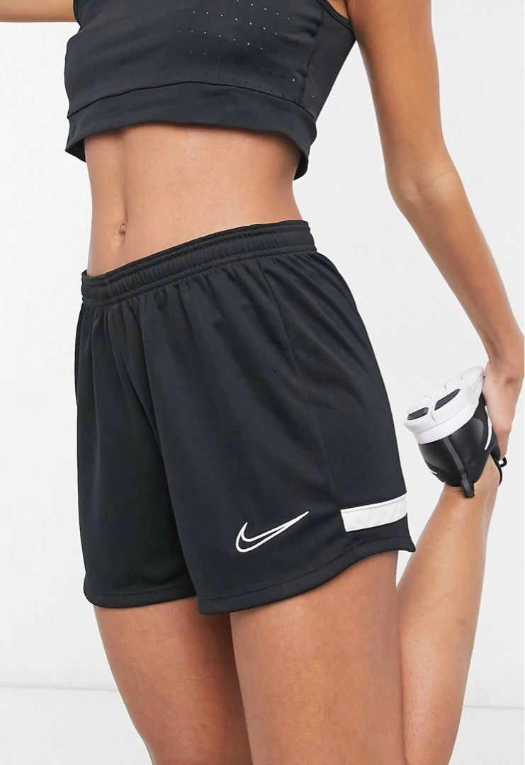 Nike Football Academy Dry Shorts in Black Women s Fashion