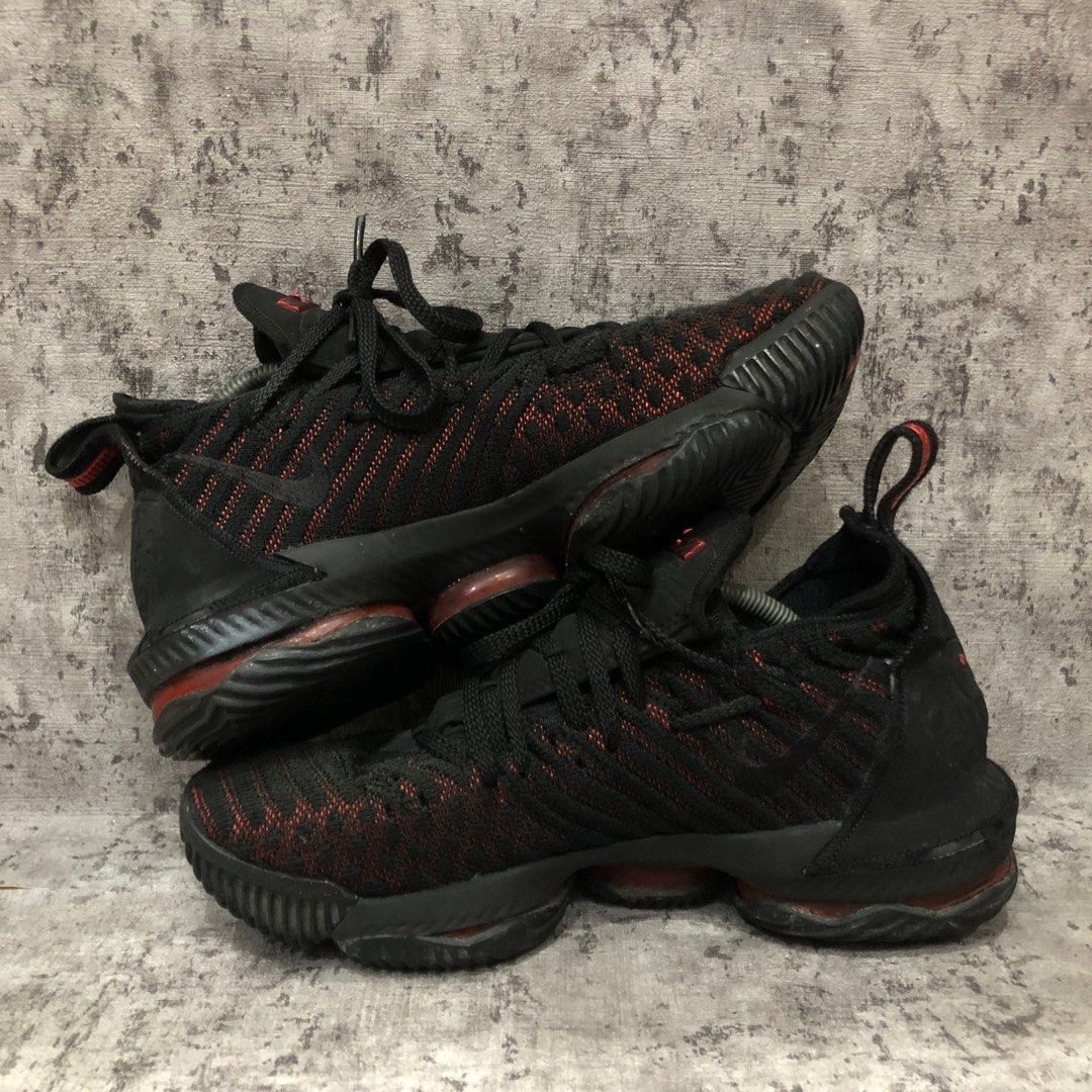 Nike Lebron James 16 EP Fresh Bred, Fesyen Pria, Sepatu , Sneakers di  Carousell