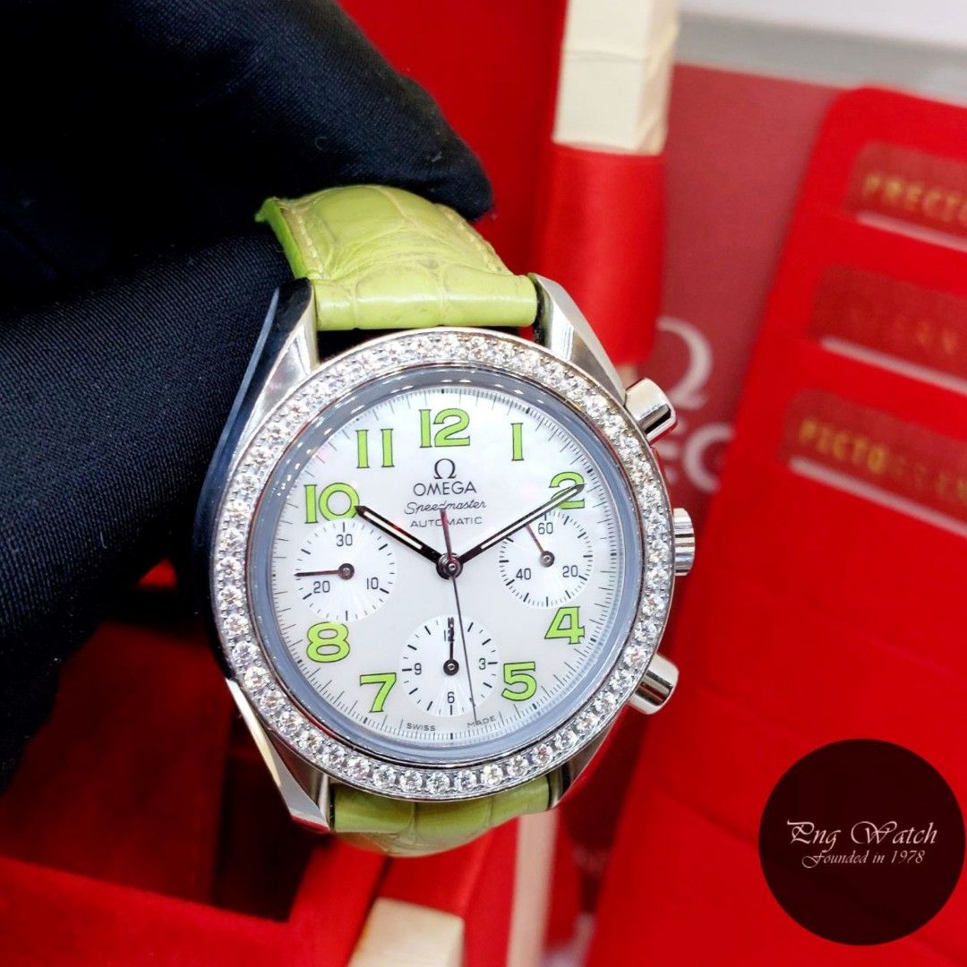 Green speedmaster clearance