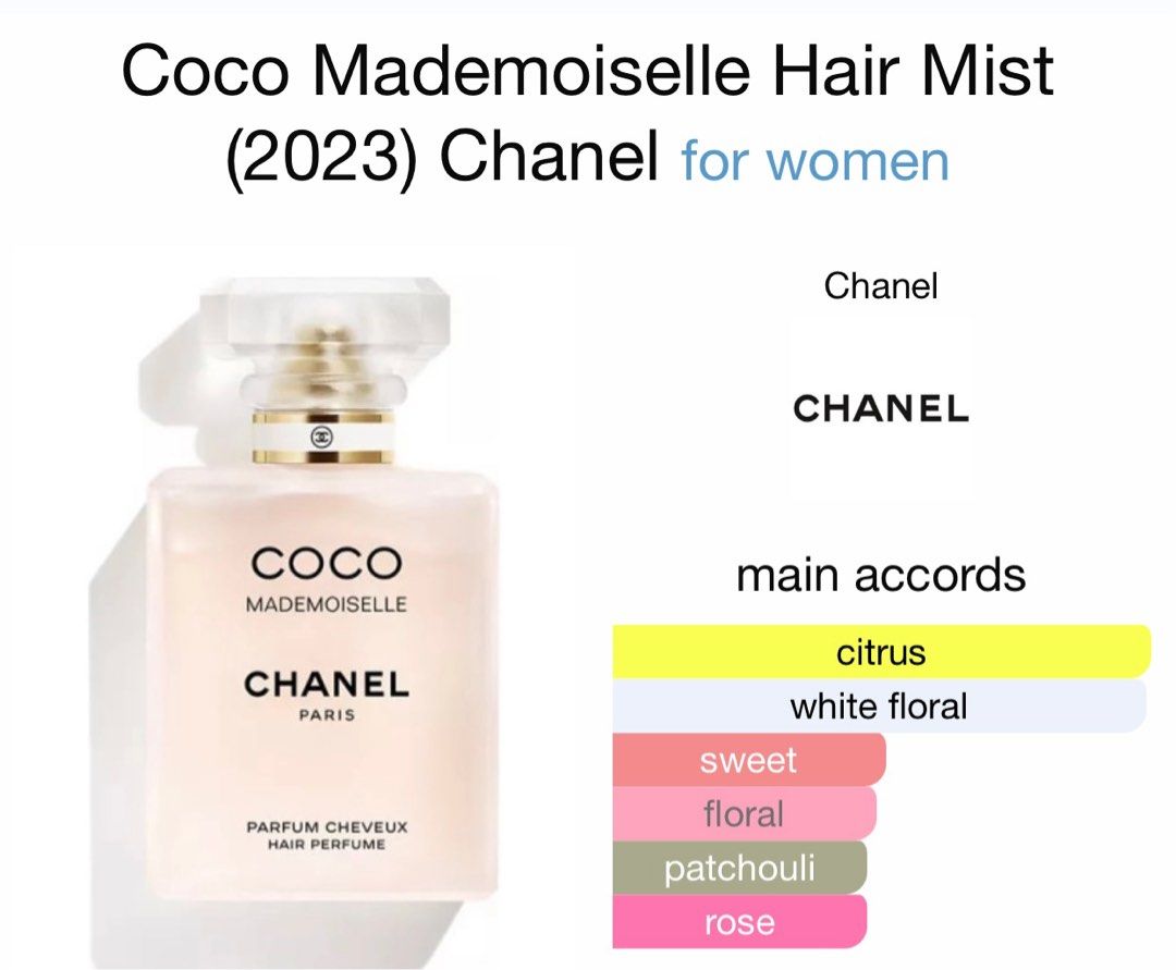 chanel coco mademoiselle fresh hair mist