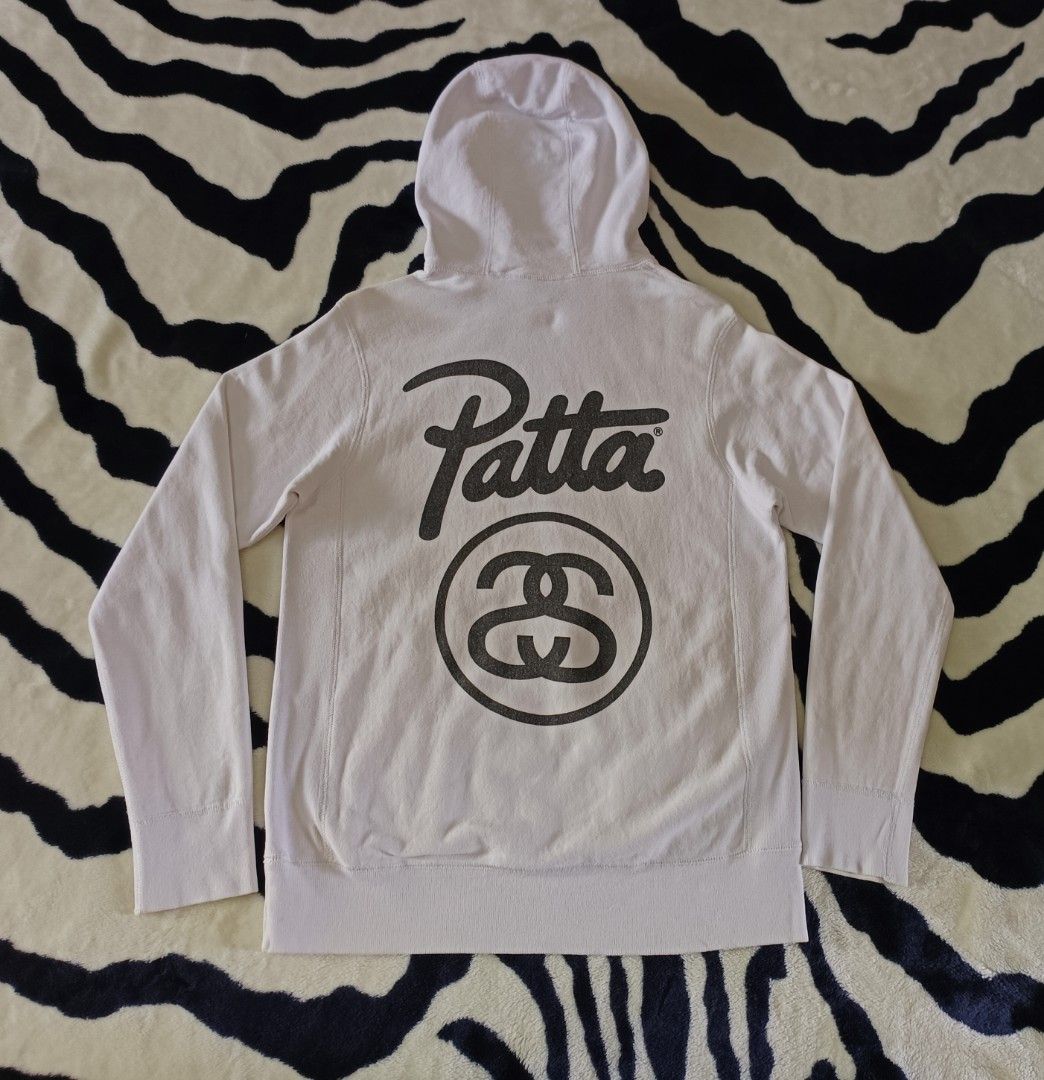 Patta x stussy hoodie deals