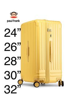 #PAUL FRANK#  ABS+PC softcase luggage 24” 26” 28” 30” 32”【7 days delivery】