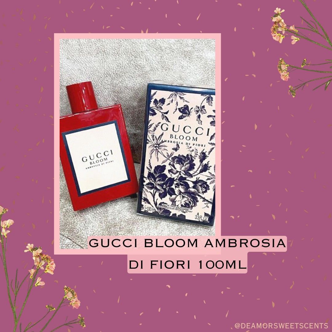 PAYDAY SALE Gucci bloom ambrosia di fiori Beauty Personal