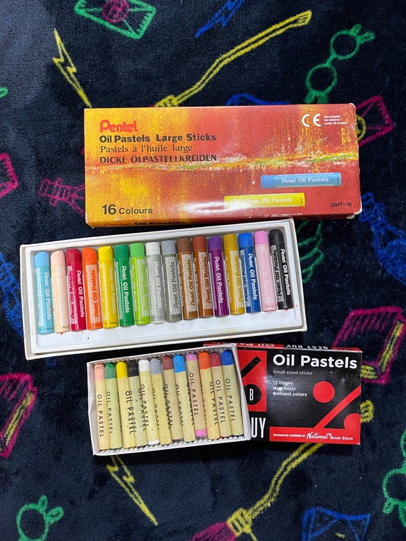 PENTEL & BEST BUY Oil Pastels Set on Carousell
