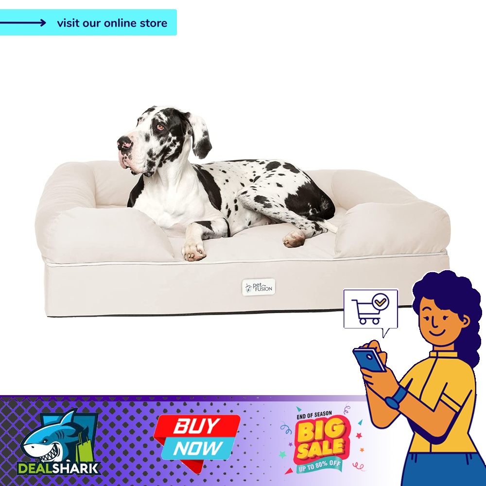 Petfusion medium dog bed clearance