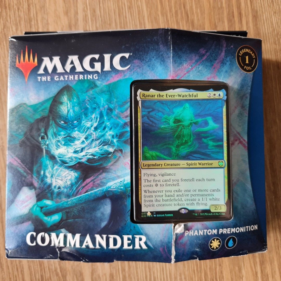 Phantom Premonition Commander Precon Deck, Hobbies & Toys, Toys & Games