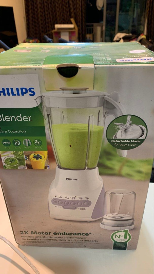 Philips Blender Strong and Powerful Model with Miller and Chopper, TV & Home Appliances, Kitchen