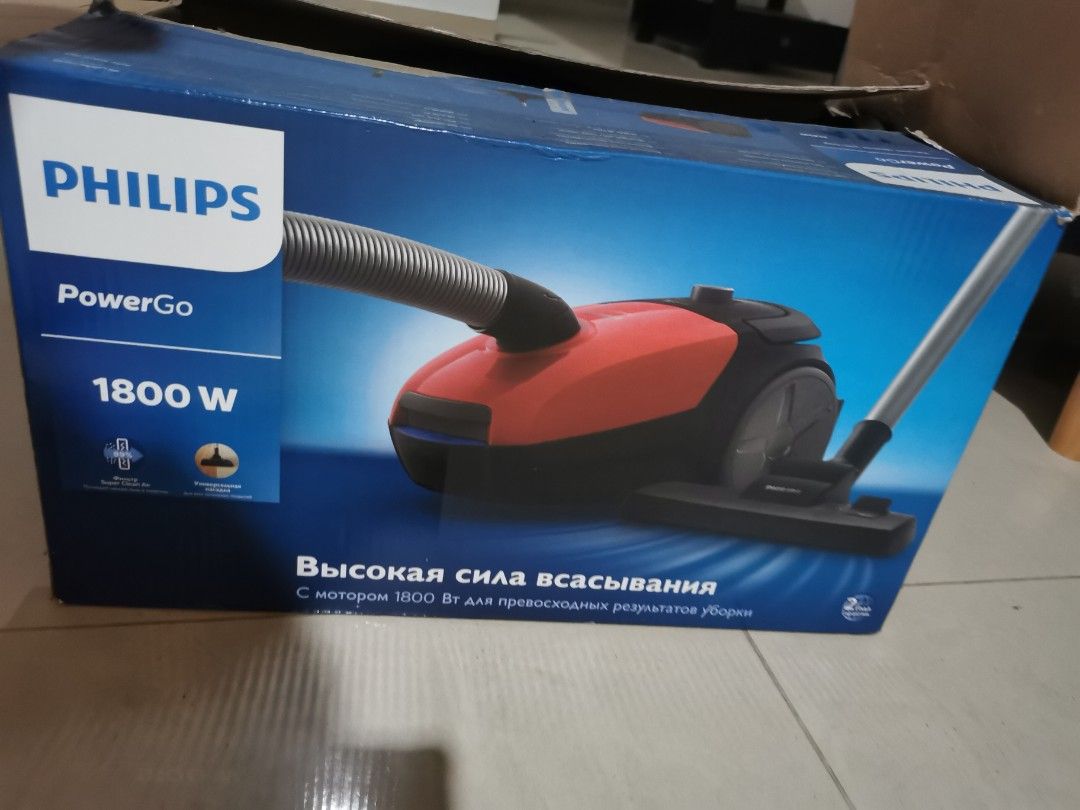 Philips Vacuum Cleaner 1800w, TV & Home Appliances, Vacuum Cleaner