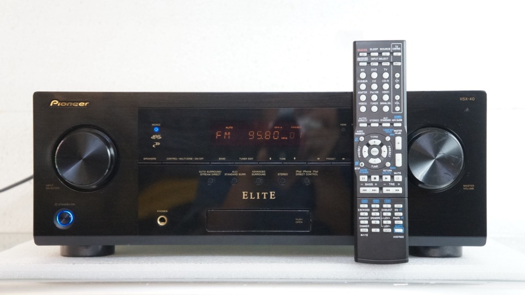 Pioneer Elite VSX40 7.1ch AV Surround Receiver (with HDMI ARC), Audio