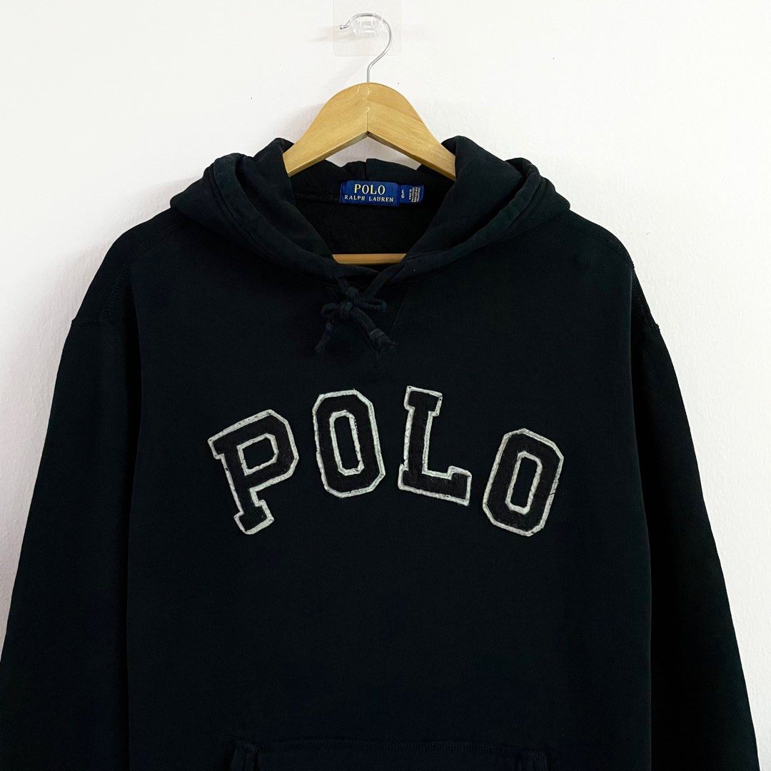 Polo clearance spellout hoodie
