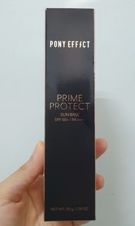 PONY EFFECT 水透光妝前防護乳