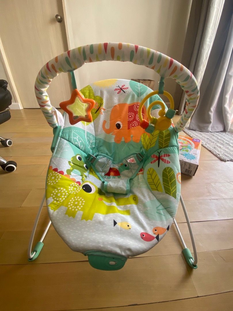 Bright starts sales bouncer raindrop rainforest