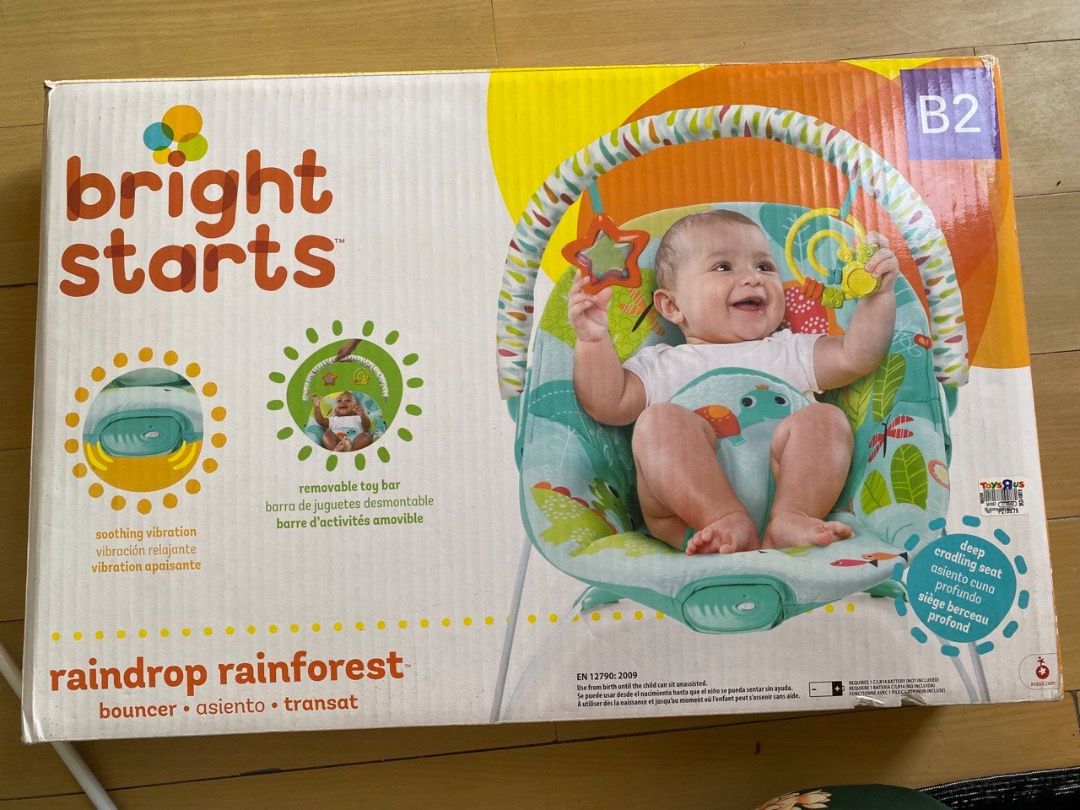 Raindrop rainforest bouncer store