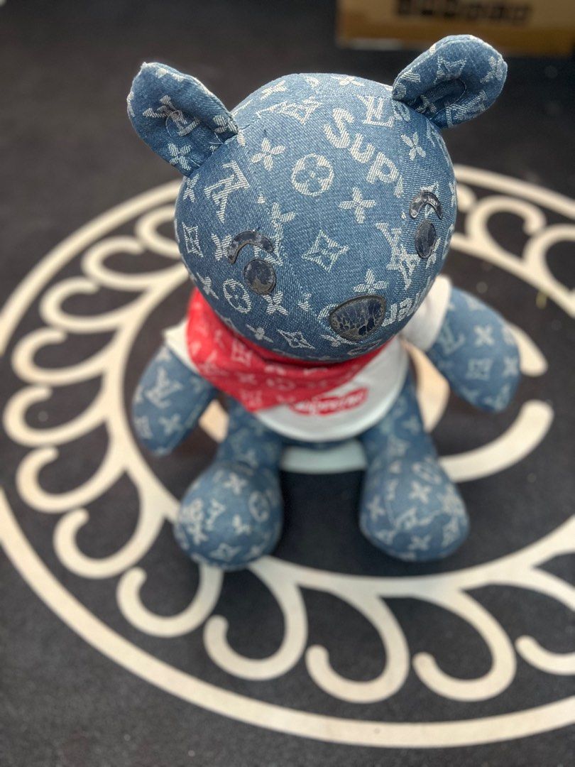 Preloved Supreme x Louis Vuitton Teddy Bear 🧸, Hobbies & Toys, Toys &  Games on Carousell