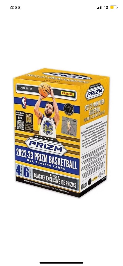 2022-2023 Panini Prizm Basketball Card Blaster Box - 24 Basketball Cards  per Box